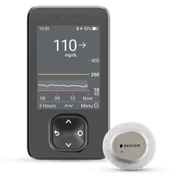 Dexcom G7 receiver and sensor